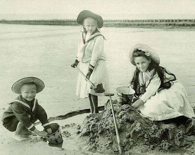 Kinder um 1900