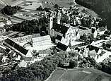 Luftbild der Heil- und Pflegeanstalt Zwiefalten, 1943. Foto: Bildarchiv ZfP Südwürttemberg
