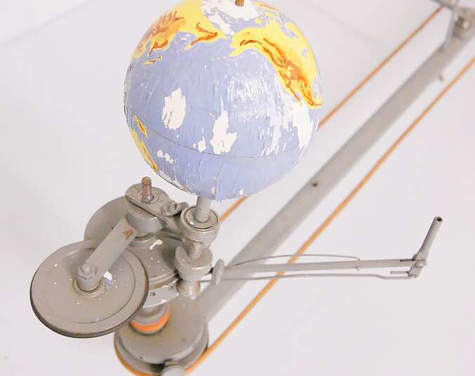 Blick auf ein altes Tellurium