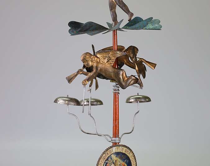 Ein aufgebautes Engelsgeläut.