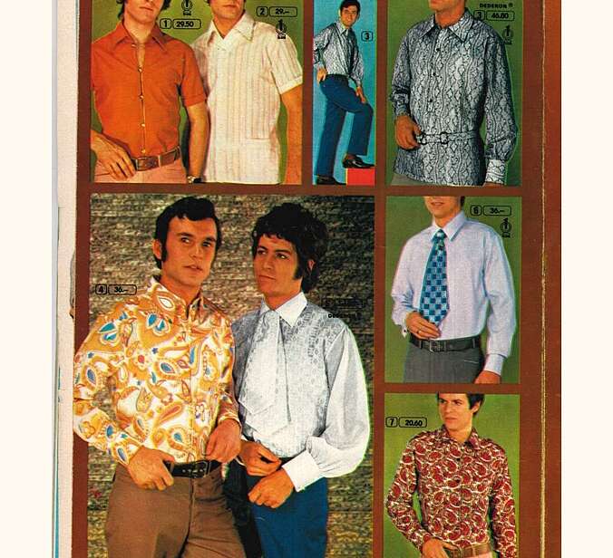 Eine Seite eines Versandkataloges.