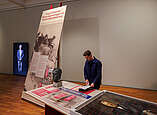 Ausstellungsansicht „Gefühlte Wahrheiten. Zeppeline und Nationalsozialismus“, Foto: Zeppelin Museum Friedrichshafen 2026, Markus Tretter